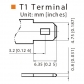 VRLA-батерия UNIBAT, 4.5 Ah, 6 V