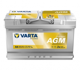 Varta Dynamic AGM 80Ah, 12V, A6