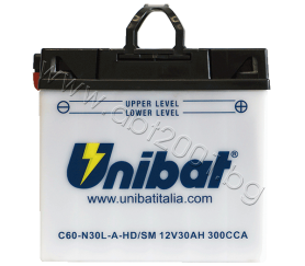 Unibat 30 Ah, 12 V - C60-N30L-A