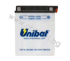 Unibat 14 Ah, 12 V - CB14L-B2