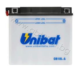 Unibat 18 Ah, 12 V - CB18L-A