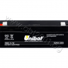 VRLA-батерия UNIBAT, 2.3 Ah, 12V