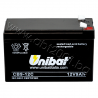 VRLA-батерия UNIBAT, 9 Ah, 12 V
