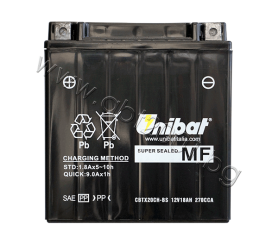 Unibat 18 Ah, 12 V - CBTX20CH-BS