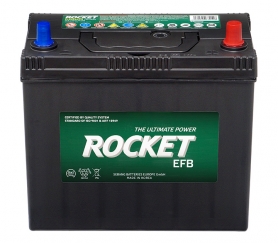 Rocket EFB, JIS - 55Ah, 12V, B24